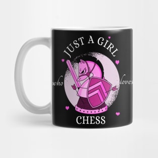 Just A Girl Who Loves Chess Mug